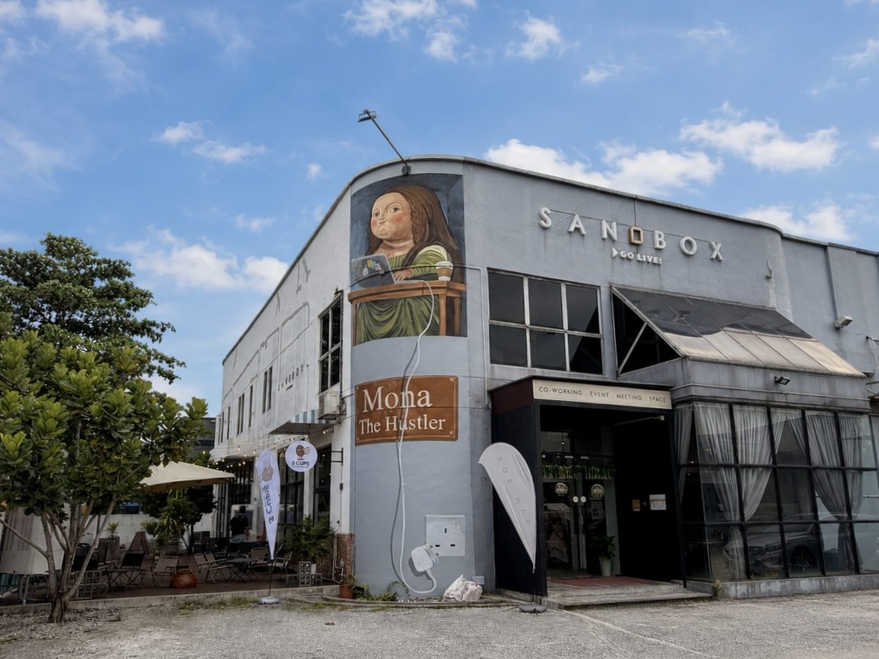 Exterior of the Sandbox Space coworking branch in Bandar Sunway